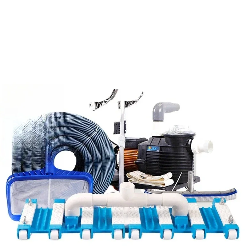 

Swimming pool sewage suction machine underwater vacuum cleaner fish pool bottom cleaning artifact blue swimming