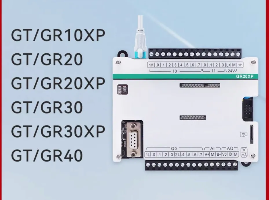 S7-200 SMART CPU SR20 ST20 ST30 ST40 plc STEP7-Micro/WIN SMART V2.8 version above WINCC Supports SD card and S7 Ethernet proto