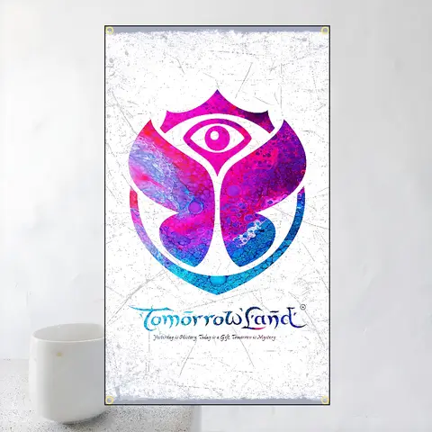 60x90cm 90x150cm Tomorrowland Festival Flags Polyester Printed Banner For Home Decoration