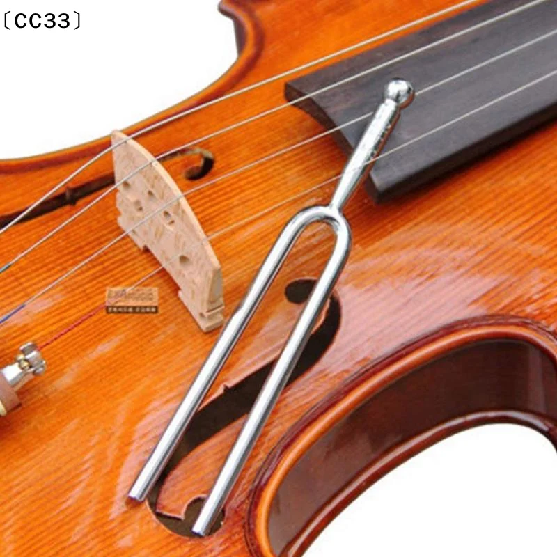 Fourche à résonance en métal, 1/2 pièces, fourche à accordage musicale standard pour piano, guitare, violon, instrument d'enseignement, pratique de l'accordage〔CC33〕