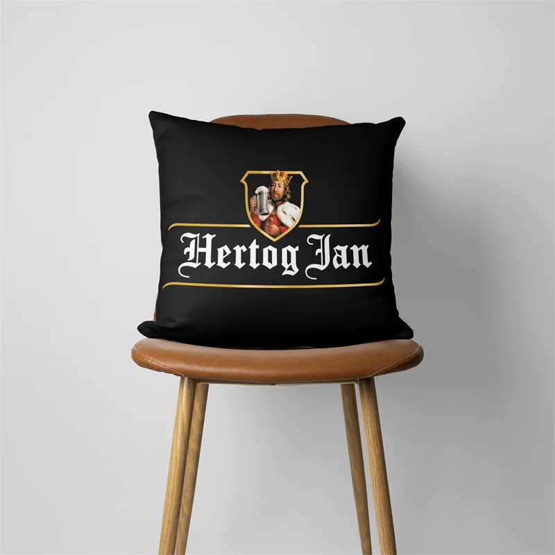 Hertog Jan Pillow Case Home Decorative Gift Sofa Car Super soft Cushions 45x45cm Square Pillowcase Chair Pillow Cove 331