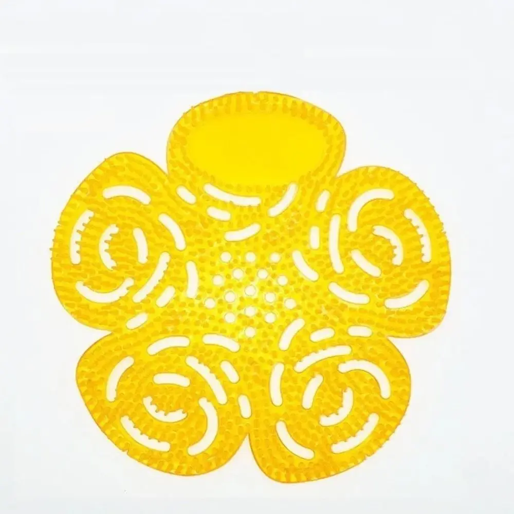 Anti Splash Design Urinal Screens Deodorizer Soft Long Lasting Urinal Mats Odor Freshener Easy to Use Urinal Pads Deodorizer