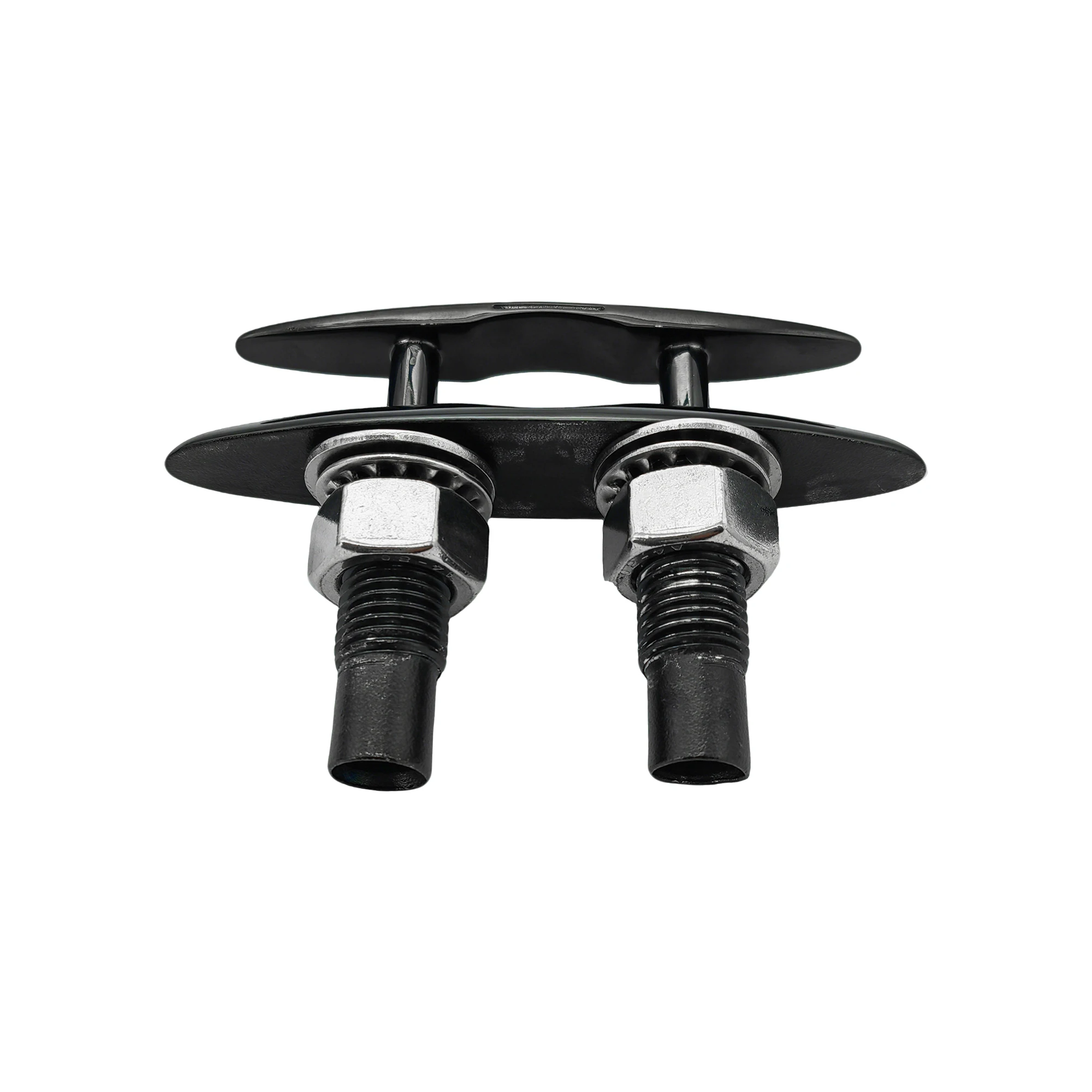 316 Stainless Steel Pull Up Cleat, Durable PVD Coated Flush Mount Marine Cleat For Yacht Boat Deck Mooring