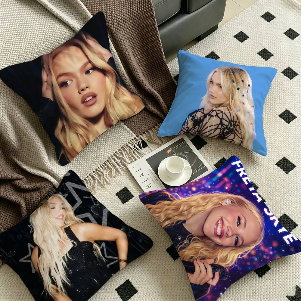 singer F-Freya Skye Personalized picture text home decorative pillows Household Gifts 45x45cm