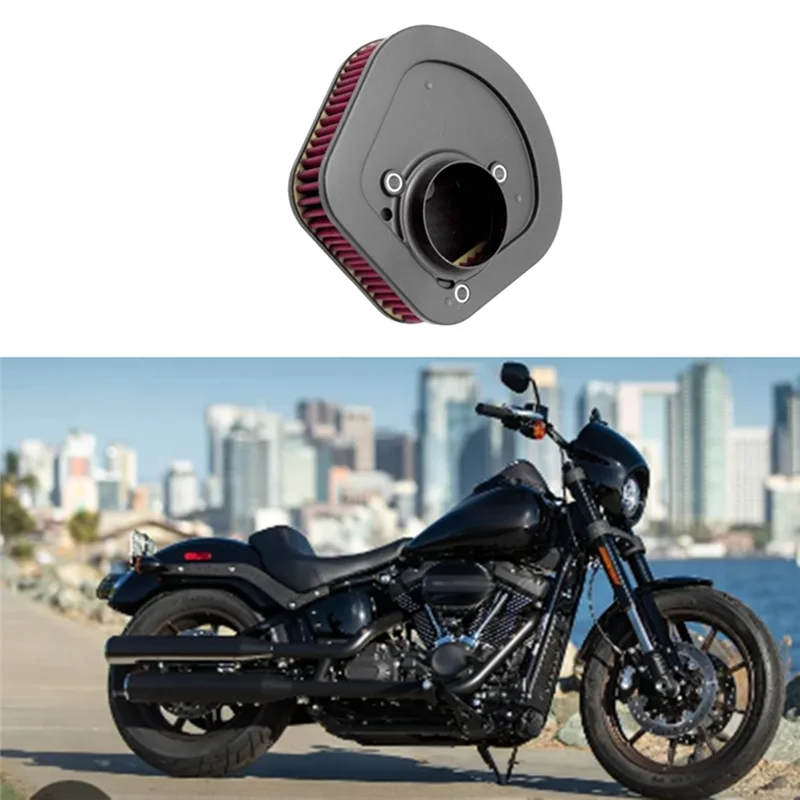 

For Motorcycle Air Filter Elements For Fat Boy Low Rider Streetfighter Road King 2018-2021