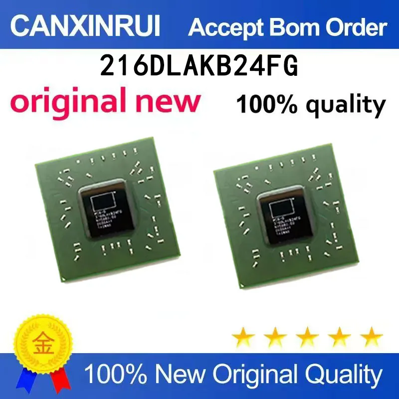 (5pcs-100pcs）Brand new original 216DLAKB24FG chip in stock BGA packaging