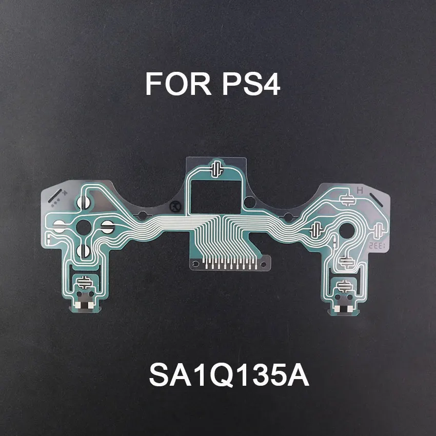 1ชุดสำหรับ PS4 JDM-001/011 Controller L1 R1 L2 R1 R2 Trigger ปุ่ม3D Analog Rocker Conductive ยางด้านใน Bracket