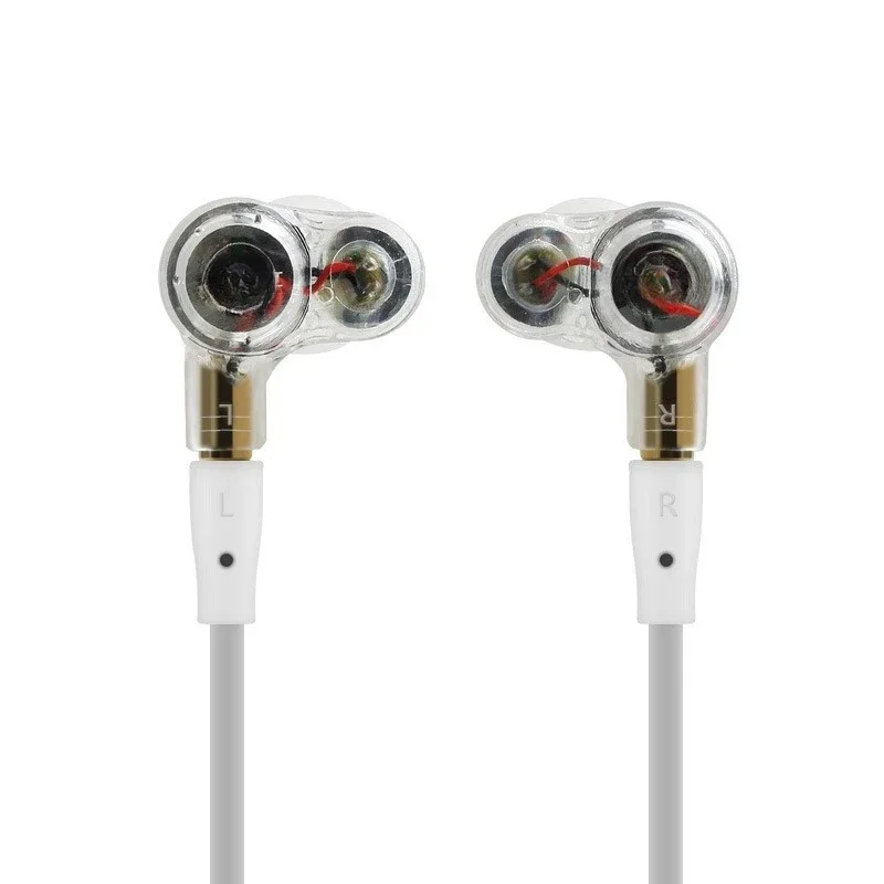 DuoAngel Network Karaoke YY live streaming hosting device professional in-ear earbuds white