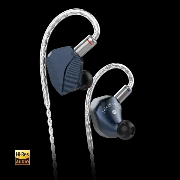 Monitor in-ear Hidizs MP145, IEM per auricolari HiFi con driver magnetico planare da 14,5 mm, auricolari da gioco cablati con cavo OFC a 2 pin staccabile