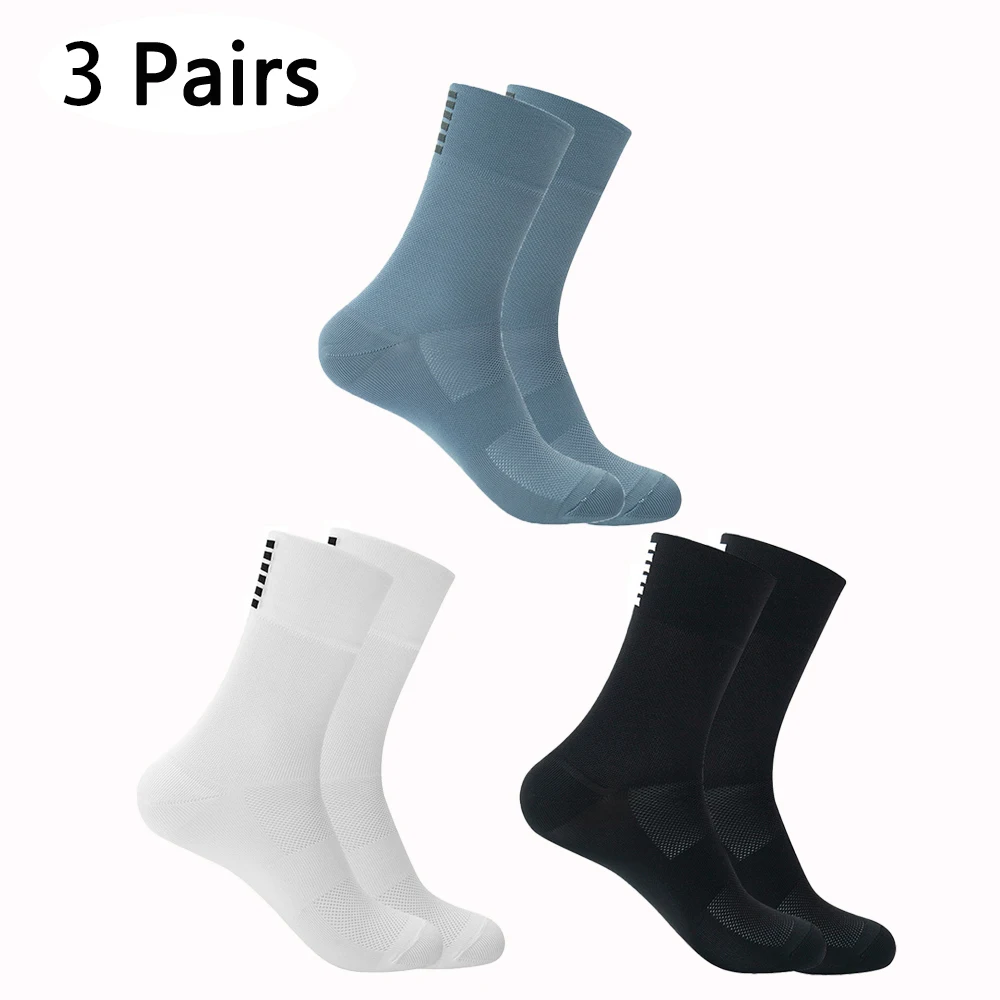 YKYWBIKE Sport-Rennradsocken, professionelle Marken-Sportsocken, atmungsaktive Rennradsocken für Männer und Frauen, Outdoor, 9 Farben