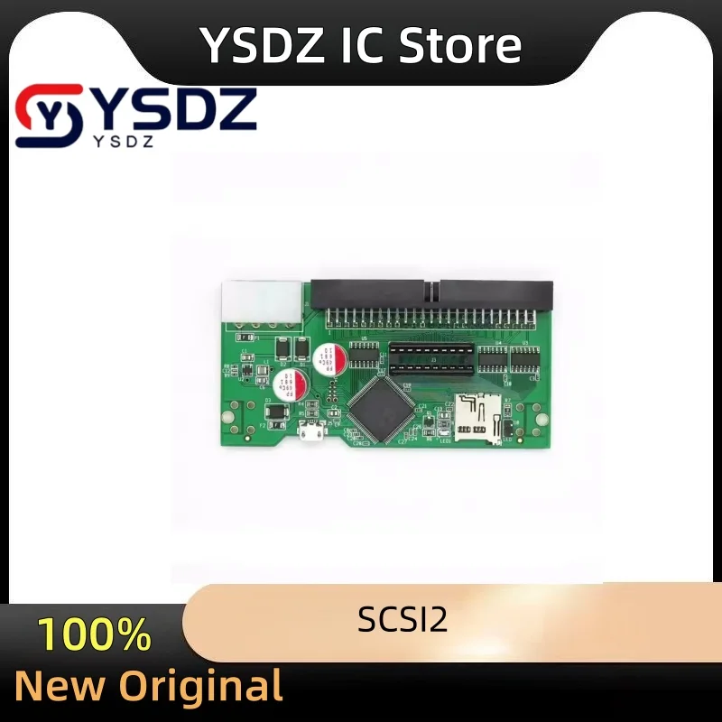 1 unidade/lote!! Slot para cartão de memória microSD, disco rígido SCSI2, analógico, novo, original, em estoque