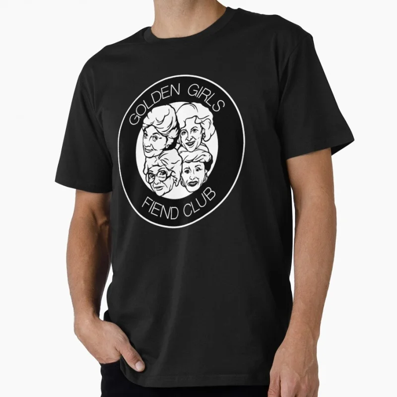 

Golden Girls Club 80's Retro Tv Show Gift T Shirt for fans The Golden Girls Old Ladies Graphic Clothes US Size Tops S-6XL