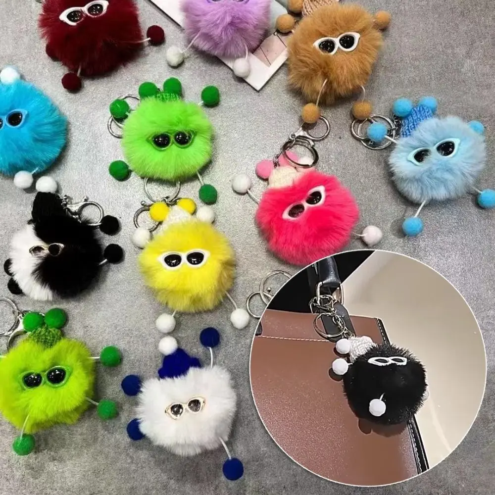 Аксессуары для сумок для влюбленных, подвеска из волос кролика Эльфа Рекса, модная плюшевая сумка «сделай сам», украшение, кавайная креативная подвеска для сумки