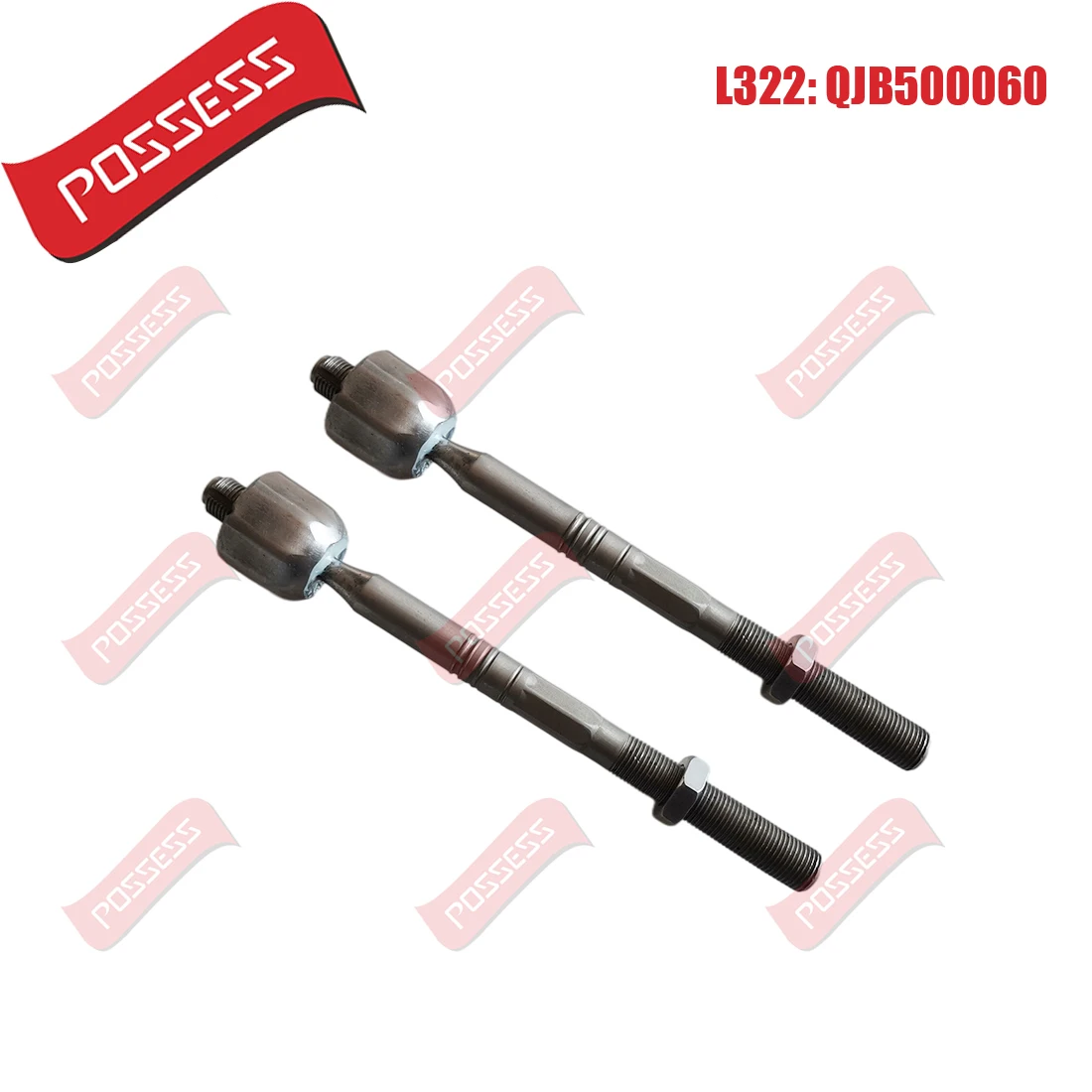 

A Pair of Front Axle Inner Steering Tie Rod Ends Ball Joint For Land Rover Range Rover III L322 2002-2012,OE QJB500060,L=R