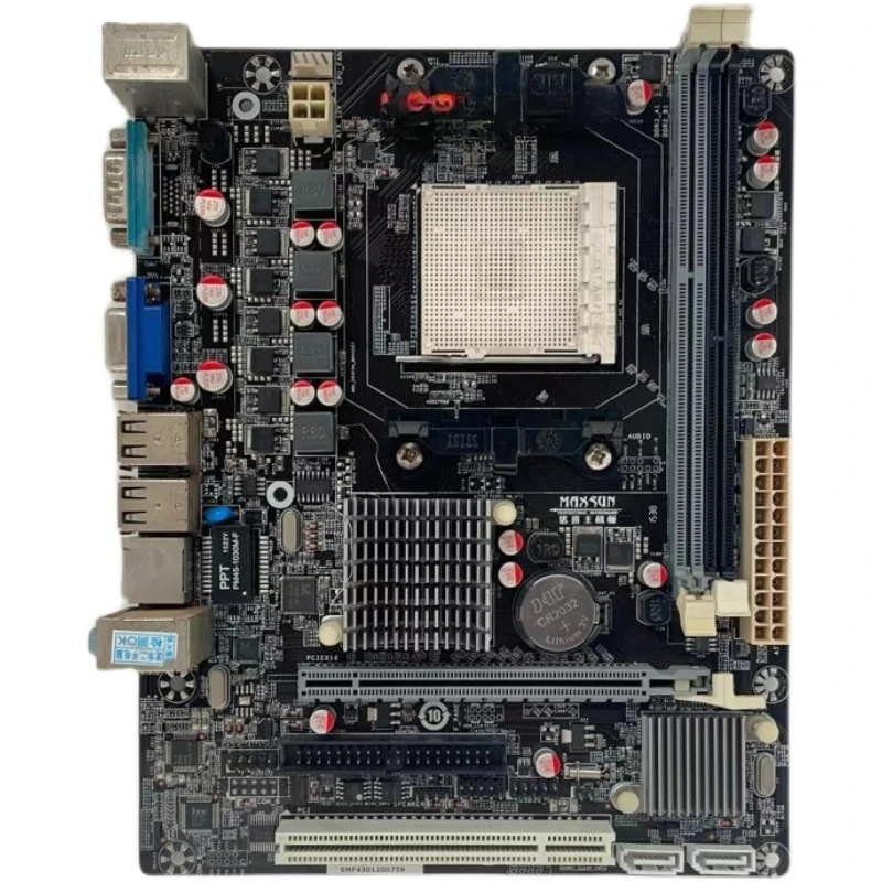 For Mingxuan Motherboard A78 Main Board MS-M3A78DVR Full Solid Version DDR3 Computer AM3 Integrated Small Board