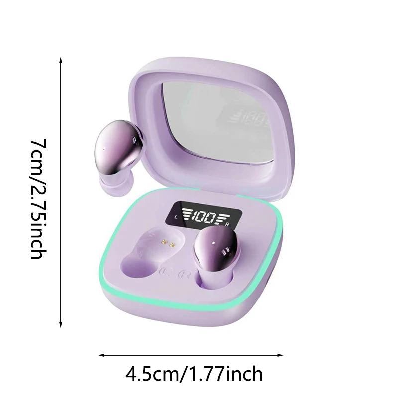 B51-Invisible Mini Headphones, Wireless Bluetooth Compatible, Long Battery Life, Microscopic Compact Hidden Ear Tips view 6