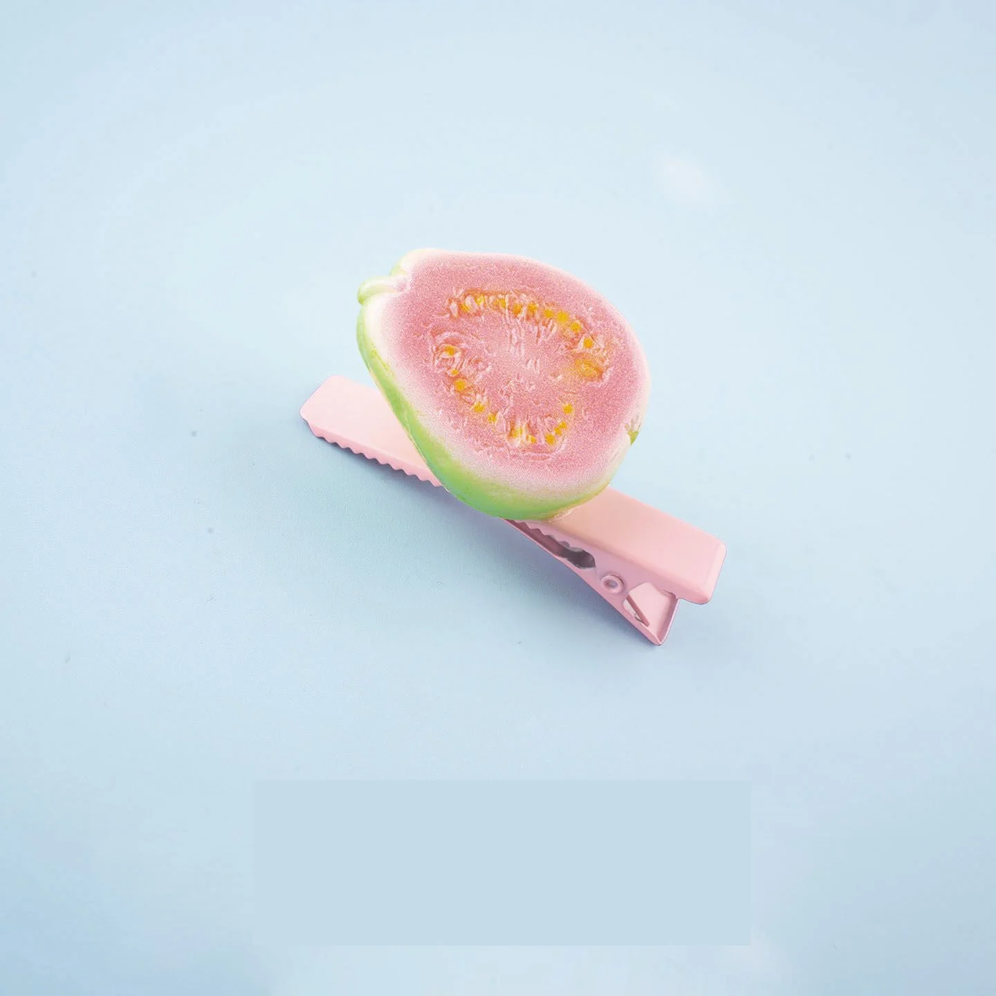 Nuevo clip para el pelo de guayaba (1/3 piezas) para niñas, diadema versátil con flequillo, clip lateral de pico de pato, clip para la parte trasera de la cabeza