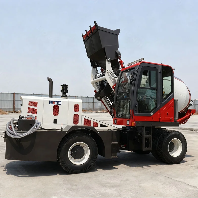 New Arrival Hot Sale Liondi LMT-35 Self Loading Mixer Truck High Quality Imported Engine Construction Use