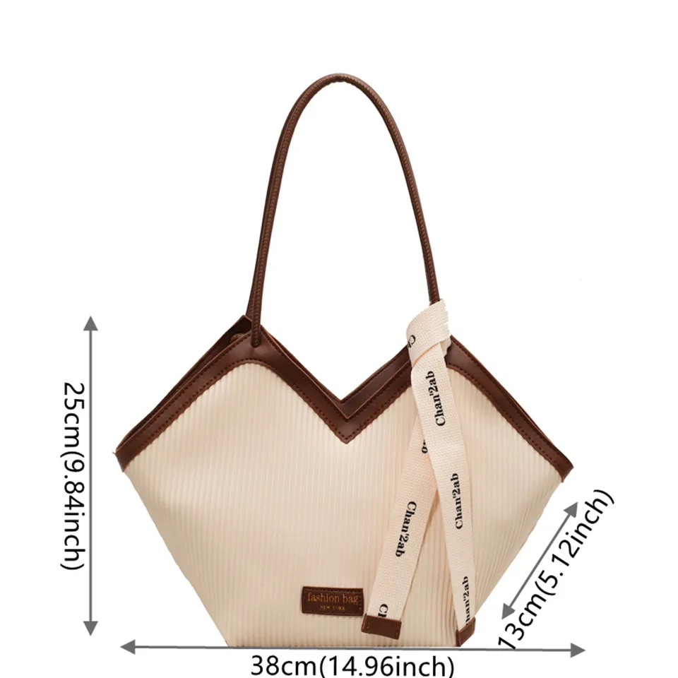 New Design Fashion Ladies Tote Bag  PU Shoulder Bag Crossbody Tote Handbag Travel Fashion Pouch Female Casual  Shopper Bag