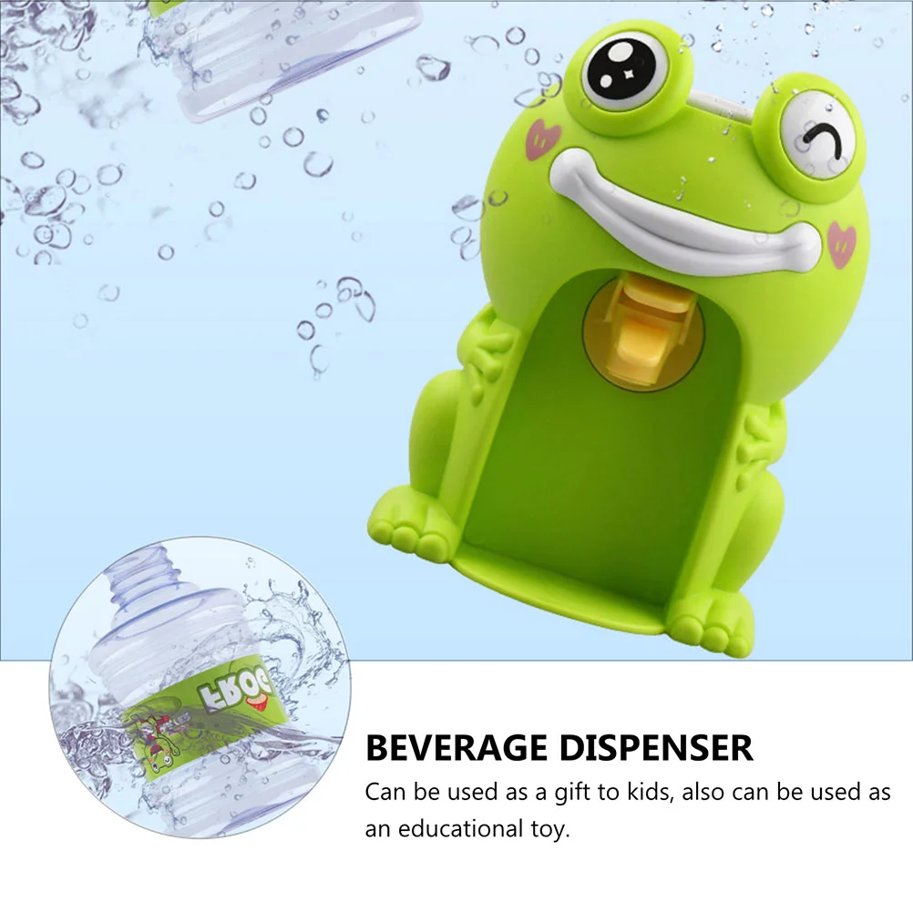 2 Pcs Water Dispenser Toy Fountain for Kids Cartoon Girls Toys Drinking Model Mini Children Set