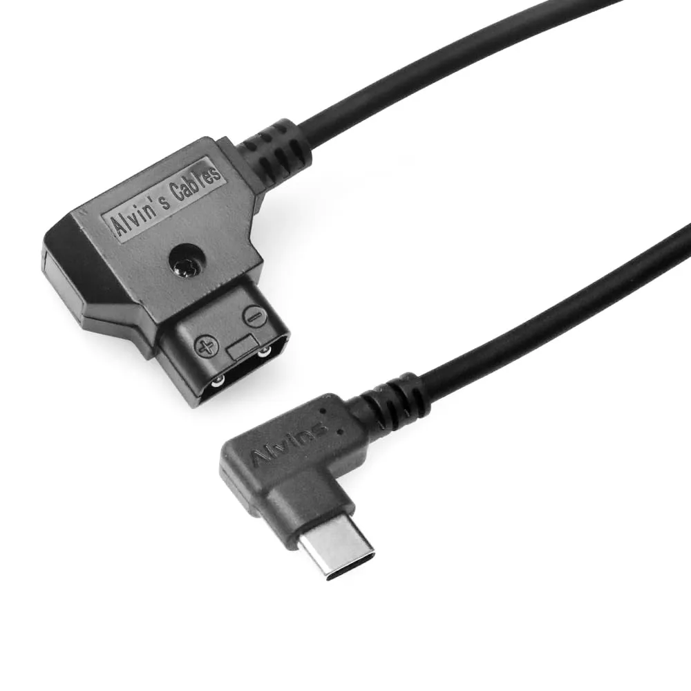 

Alvin 's Cables Dtap auf rechtwinkliges USB-C Stromkabel für DJI Focus Pro Motor