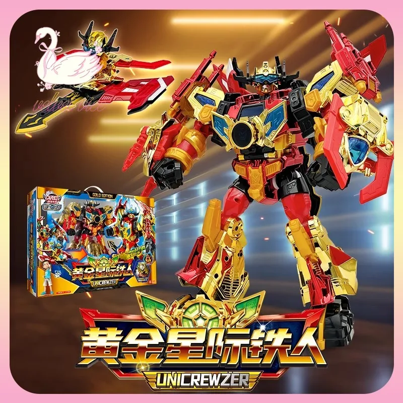 

Оригинальный Hello Carbot: серия «Время и космос», комбинированный единозер, трансформирующий автобот, игрушка, коллекционные украшения, подарок для детей