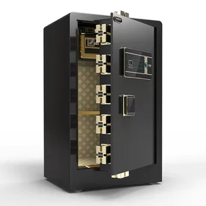 Large Fingerprint Gun Safe Box for Money Key Hotel Home Hidden Digital Smart Safe Deposit Box Office Jewellery Safety Box