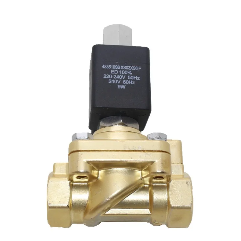 Guangzhou Ruihang 322H75 marine air compressor unloading solenoid valve can replace DZF-14 normally open 40BAR