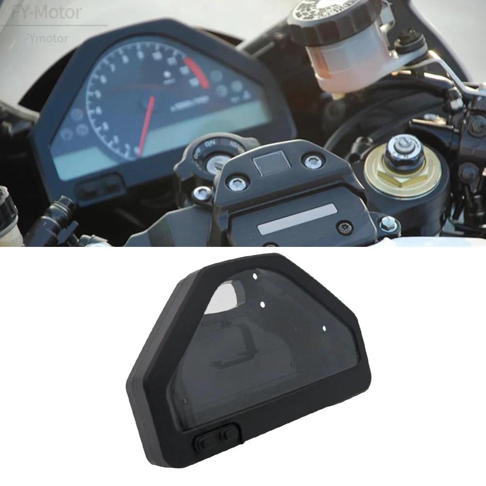 

Motorcycle Tachometer Speed Clock Instrument Case Speedometer Cover Housing Fit Honda CBR 1000RR 2004 2005 2006 2007