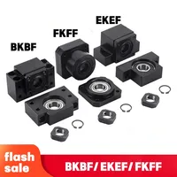 1Set BK10 BF10 BK12 BF12 BK15 BF15 FK10 FF10 FK12 FF12 FK15 FF15 EK10 EF10 EK12 EF12 Ball screw end support unit series