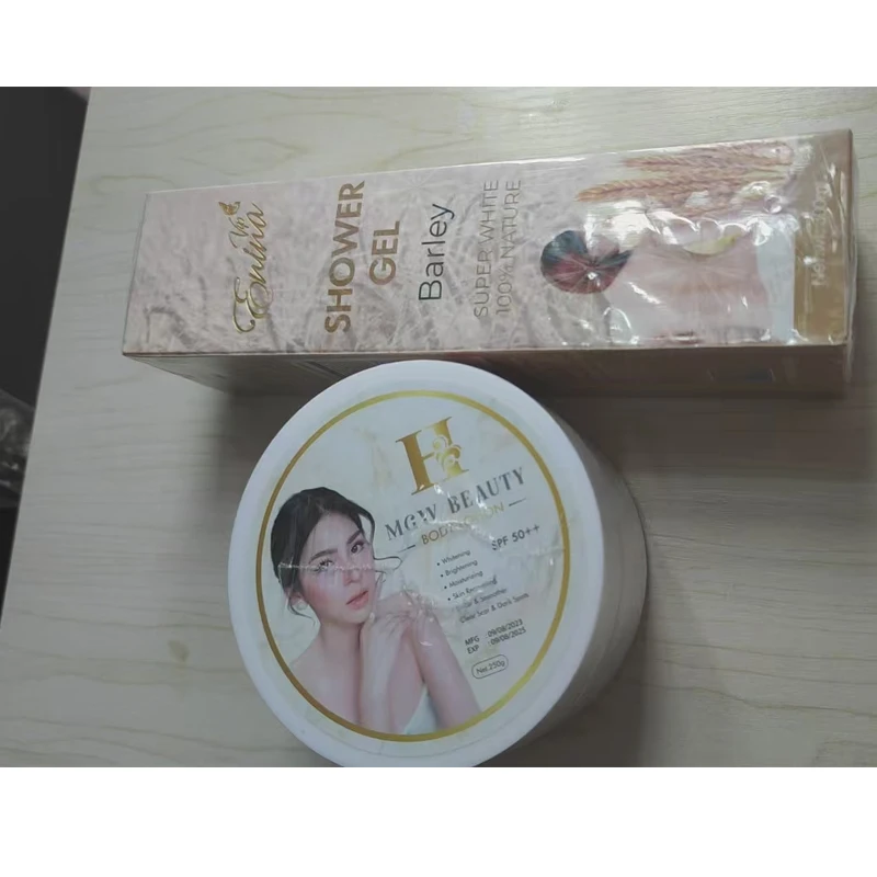 Kem Body MGW Beauty chuẩn thái tẩy mạnh siêu trắng remove dull skin blemishes brighten white moisturize even skin tone