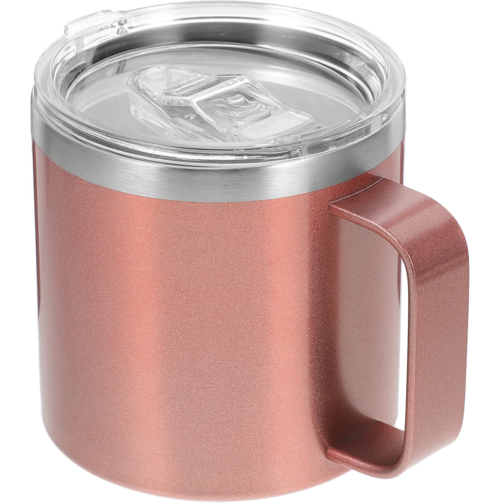 

Stainless Steel Mug Double Layer Insulated Coffee Mug Wear-Resistant Multi-Functional Home Camping Travel Stainless Steel Cup