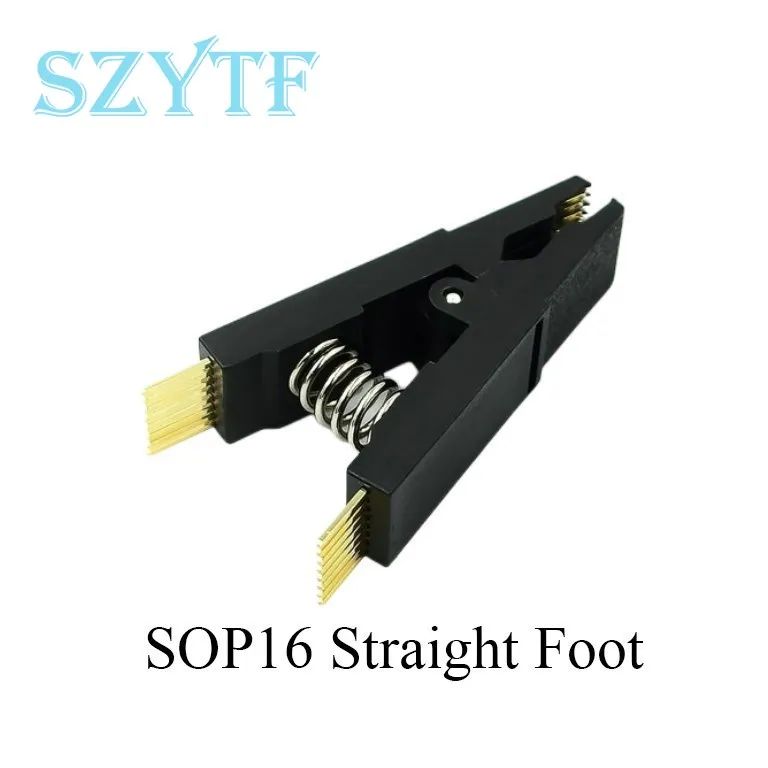 Programmierer-Testclip SOP8 SOP16 SOP SOIC 8 SOIC 16 SOIC8 SOIC16 SOIC8 DIP16 DIP 8-poliger DIP 16-poliger IC-Testklemme ohne Kabel