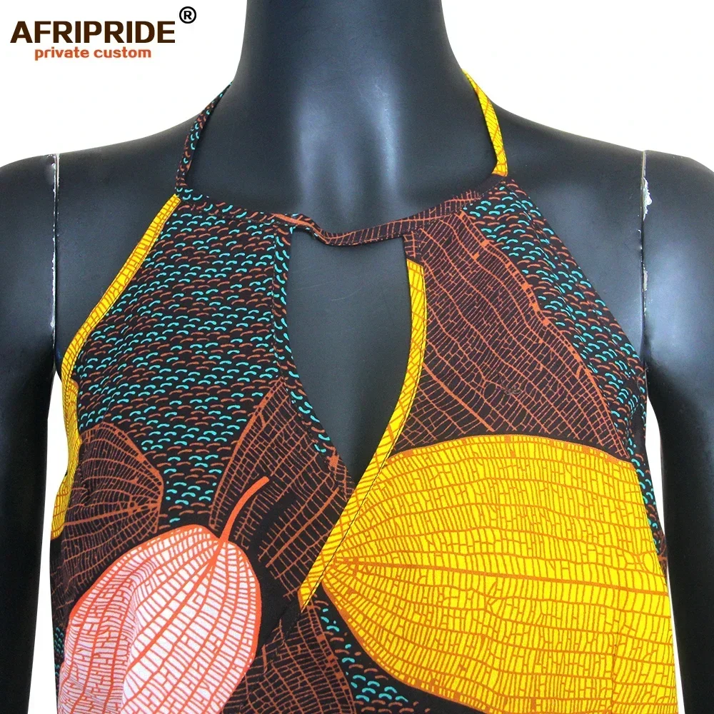 2024 African Bodycon Dresses for Women Dress Party Wedding Formal Dress Dashiki Clothing Print Wax Cotton AFRIPRIDE S1925074