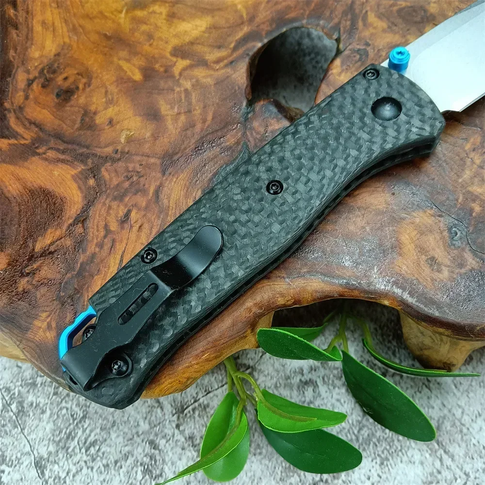 Carbon Fiber Handle BM 535 Bugout Tactical Pocket Folding Knife S35V Steel Blade Outdoor Hunting Camping EDC Multi Tool