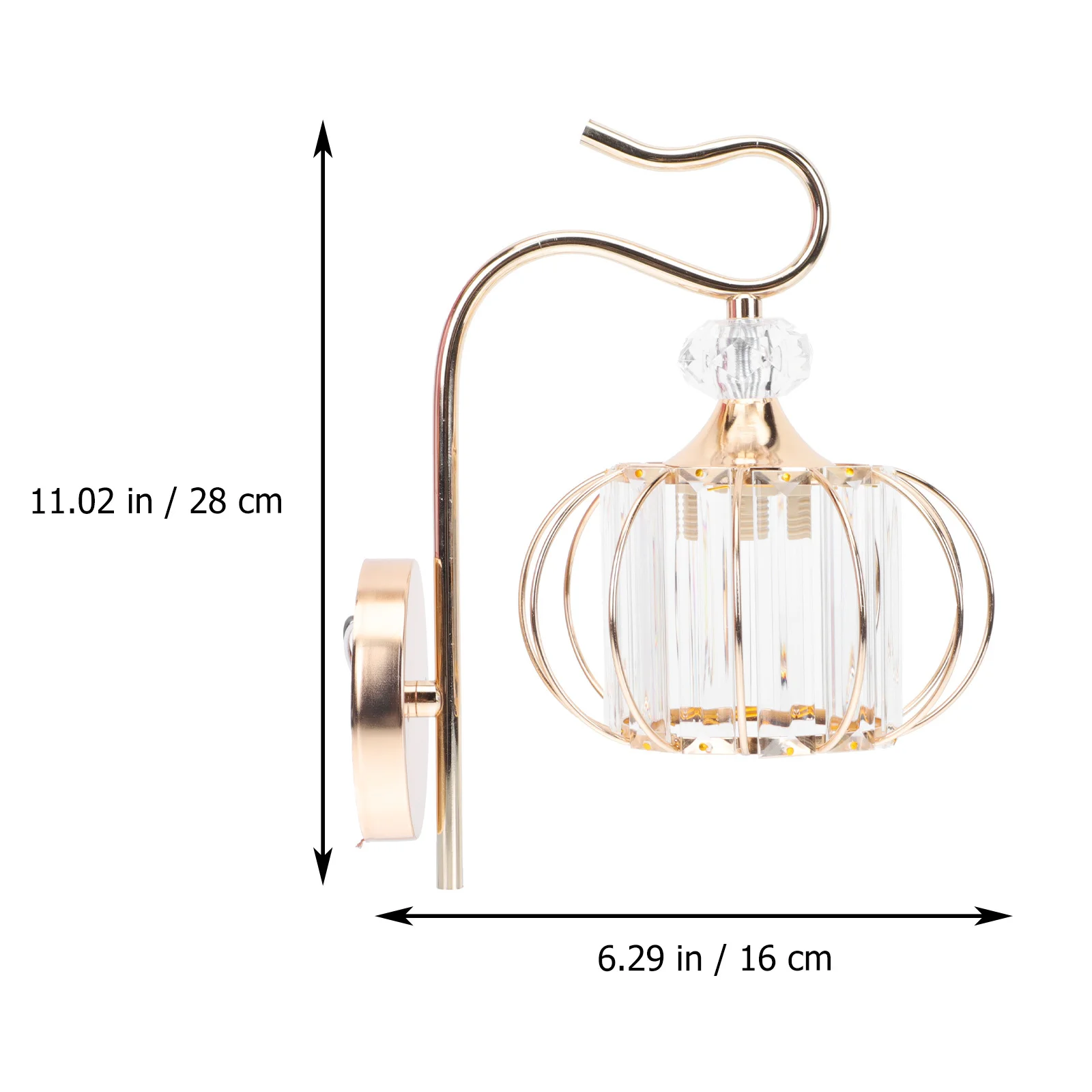 

1Pcs Nordic Style Wall Lamp Creative Design Corridor Bedside Light Decorative Home Wall Light Wall-Mounted Lamp