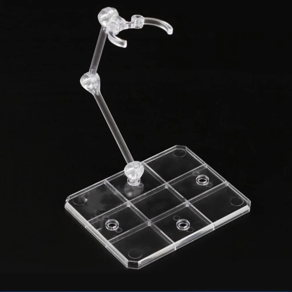 Action Figure Stand Acrylic Clear Assembly Action Figures Display Standing Holder Base Doll Toy Model Support Stands Accessories