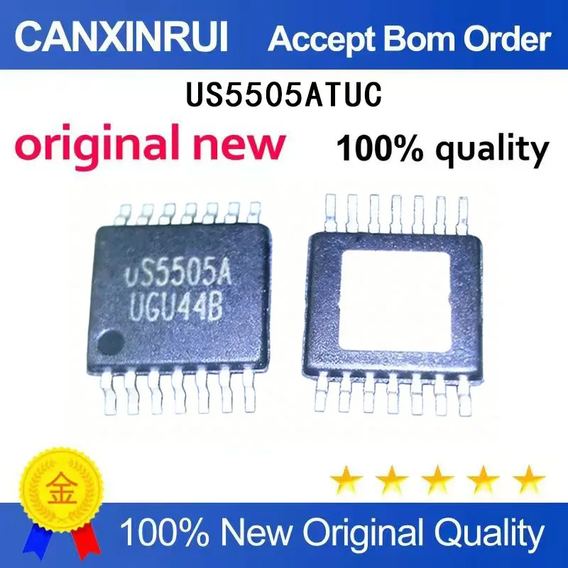 （5-100 pieces）New stock US5505ATUC US5505A TSSOP-14