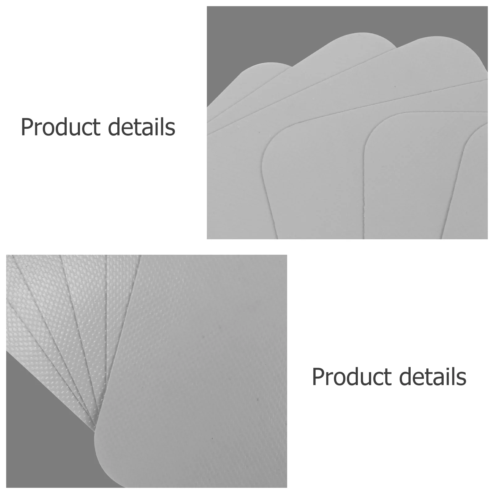 

6pcs Pvc Repair Patches Waterproof Self-Adhesive For Inflatable Boat Kayak Air Mattress Swimming Ring Raft Canoe
