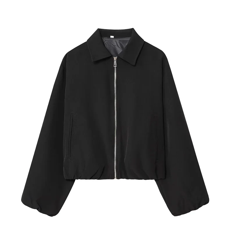MUJER 2025 Dames Bomberjack Zip Puffed Varsity Jassen voor Dames Cropped Demi-seizoen Jas voor Dames Jassen Nieuwe Outerwears