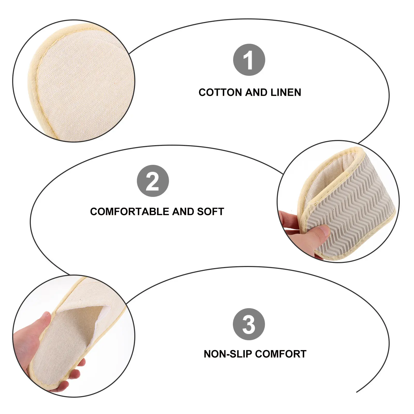 

Портативные складные тапочки, 6 шт., 6 пар многоразовых дорожных тапочек для женщин и мужчин, универсальные, не одноразовые, для гостей отеля, для спа-салонов