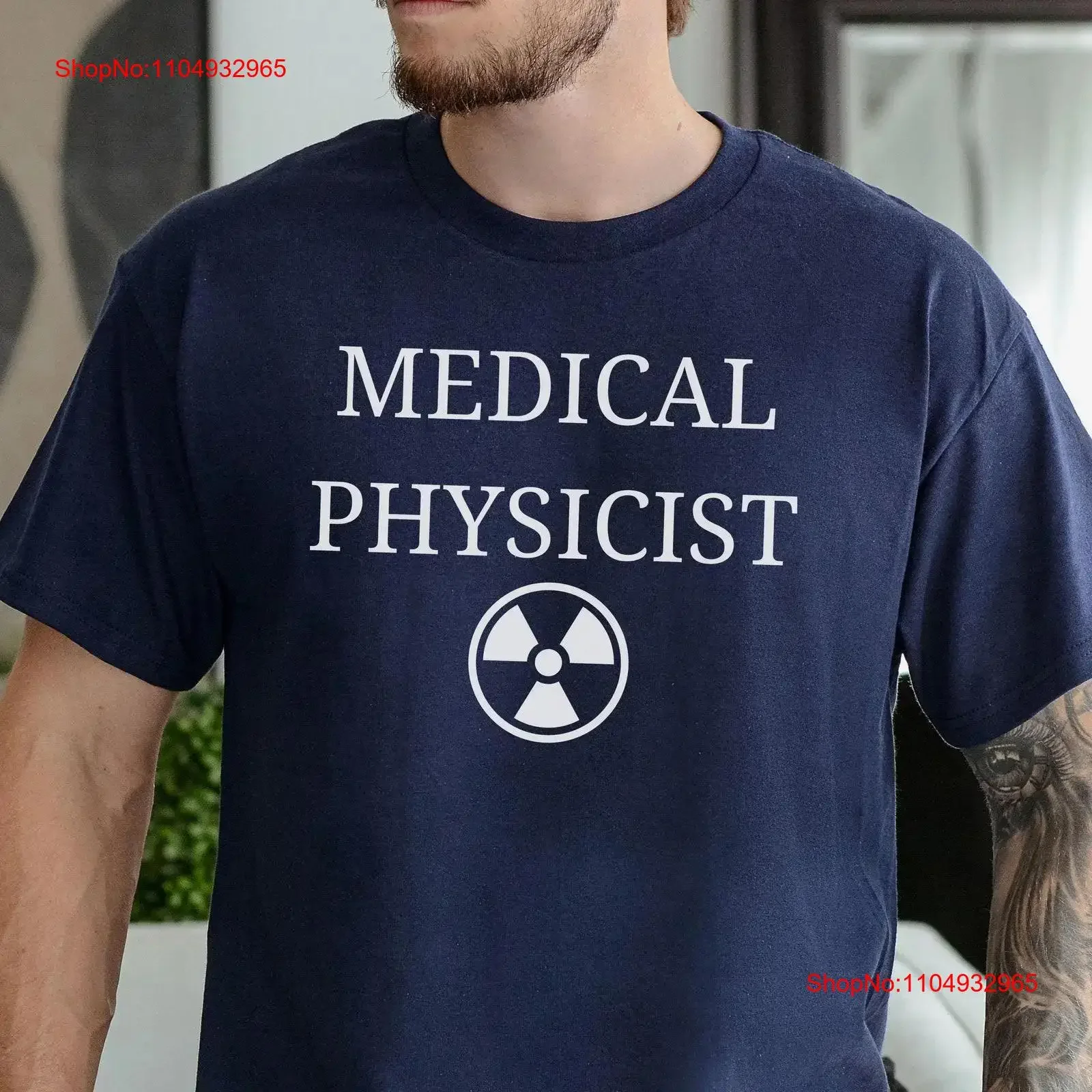 

Medical PhysicisT T Shirt for Med Physicists Physics Graduate Student Radiology Expert vintage Washed Versatile Stylish