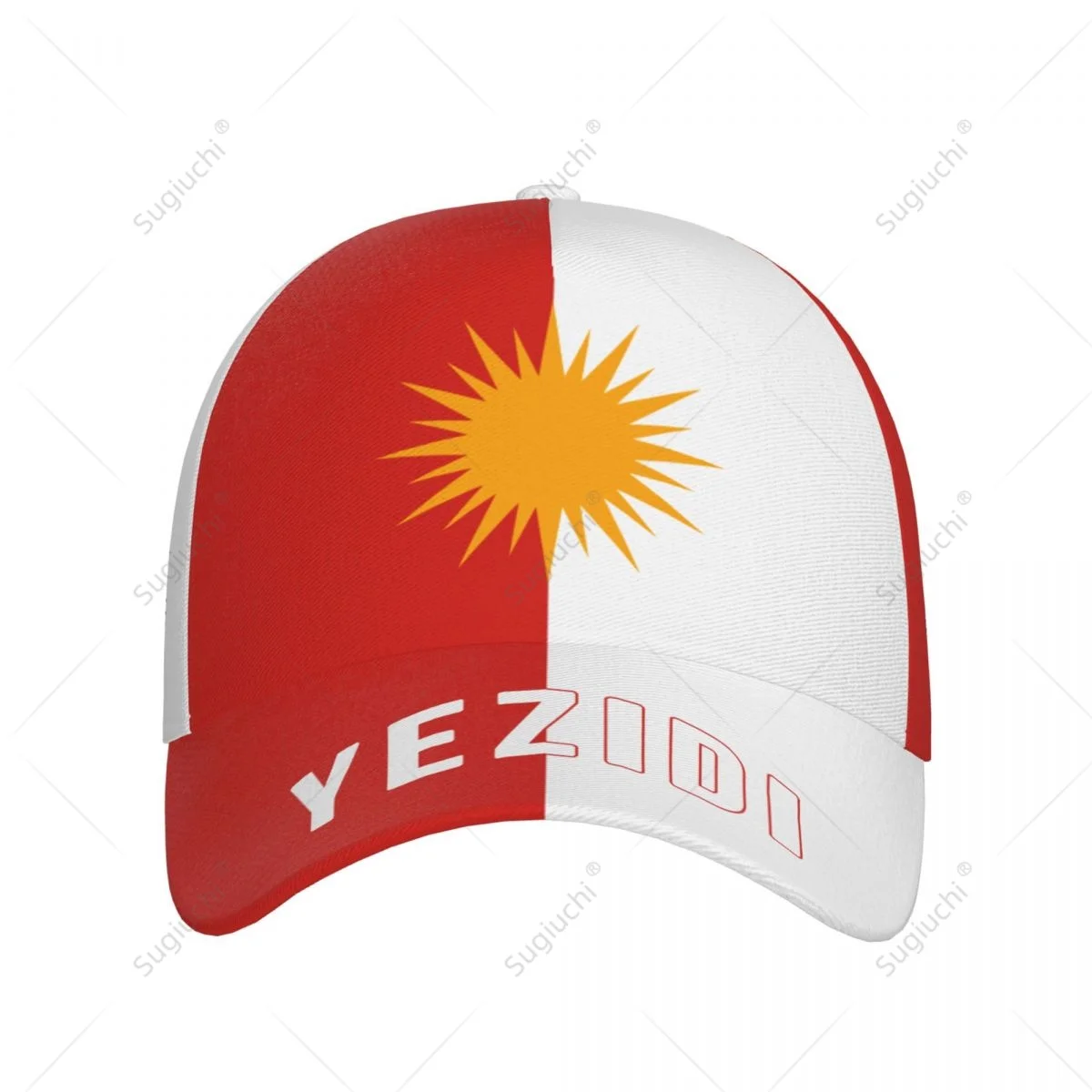 Unisex Yezidi Flag Adult Baseball Cap Patriotic Hat for Baseball Soccer Fans Men Women