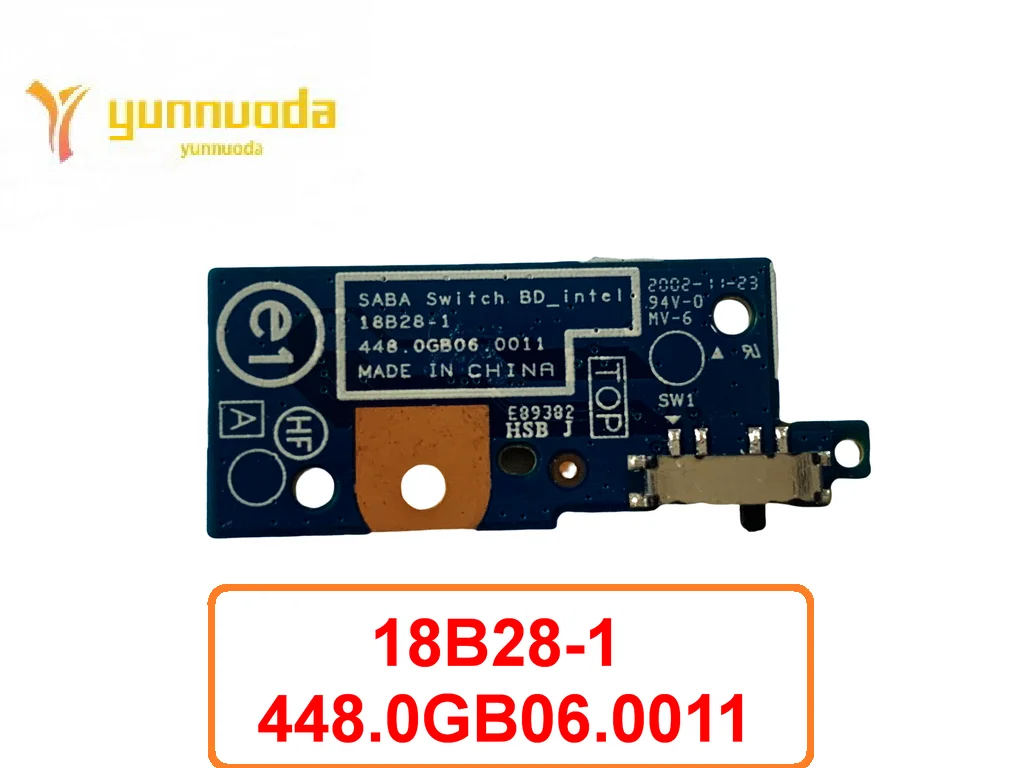 18B28-1 for HP 15-DR 15-DR0505NA Switch Board   448.0GB06.0011  tested good