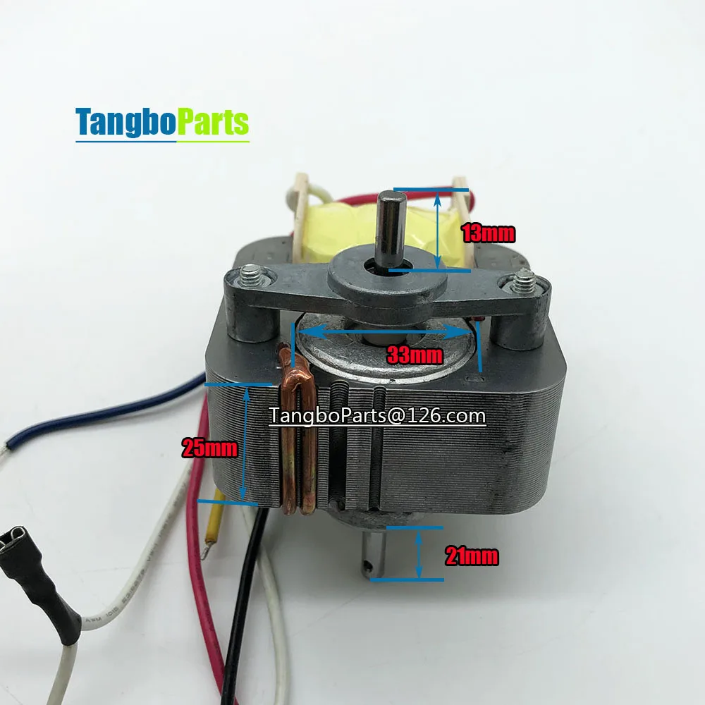 Stator Thickness 25mm YJ62/300 127/230VAC 120V 230V 60HZ 35W Shaped Pole Fan Motor For Vacuum Air Pump Air Fryer Oven Furnace