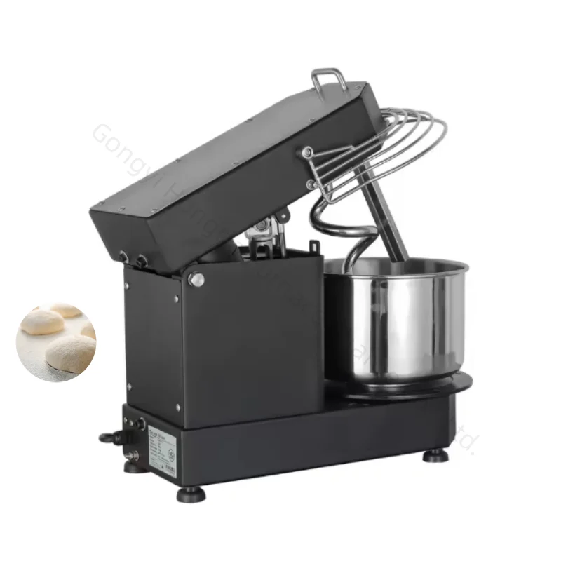 

Gold Seller Most Popular Small 5L 10L Table Top Dough Mixer Machine Stainless Steel Spiral Mixer with Removable Bowl for Bakery