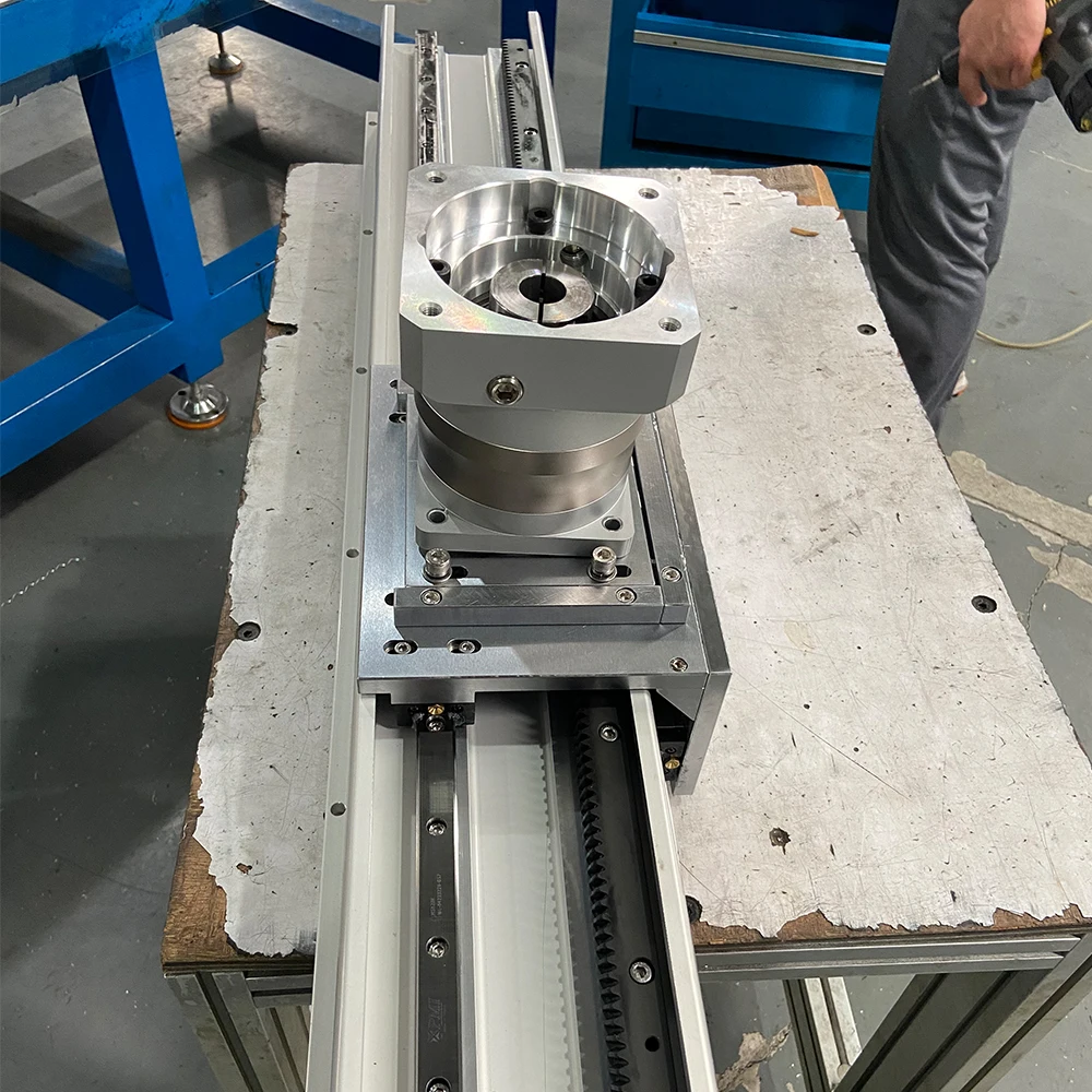 

Organ Cover Rack And Pinion Dual-track Camera Vertical Linear Module