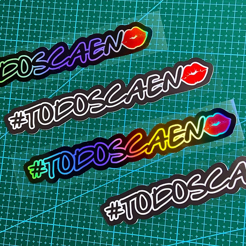 TODOSCAEN Motorrad-Aufkleber, lustig, für Motorrad, Kraftstofftank, Seitenteile, Elektroroller, Rennrad, Oberrohr, Vinyl-Aufkleber