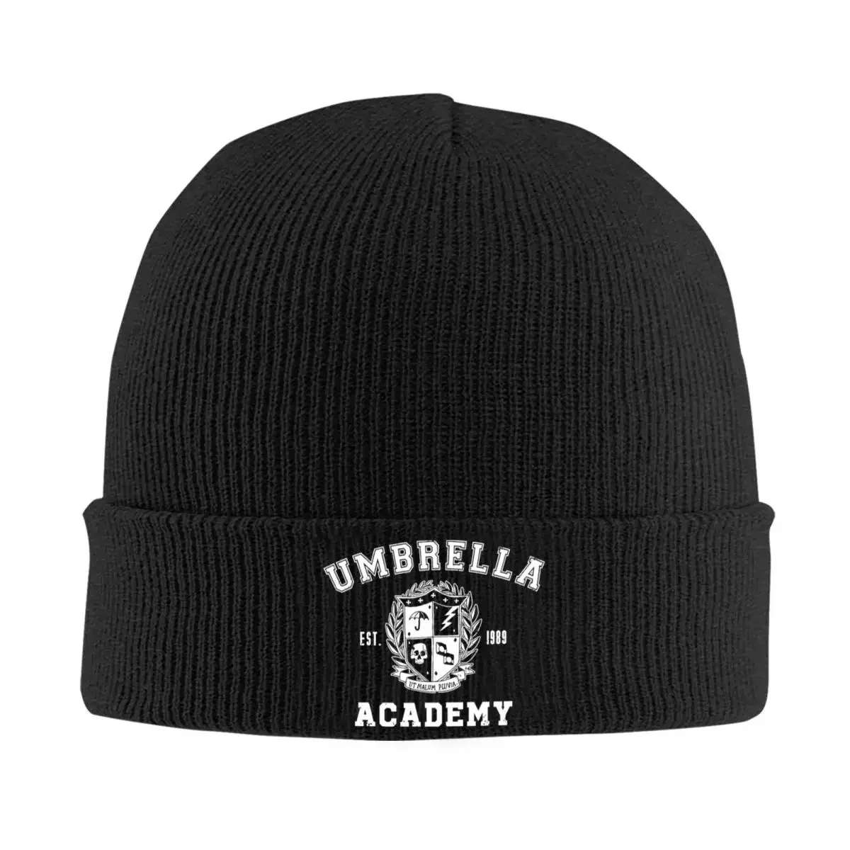 Umbrella Academy Light Print Knitted Caps Women's Men's Skullies Beanies Autumn Winter Hat Acrylic Hip Hop Cap