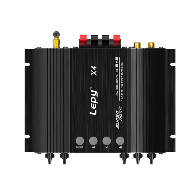 Ingenious-LEPY X4 HIFI 4 ช่องบลูทูธ 5.0 เครื่องขยายเสียง,ใยแก้วนำแสง,อินพุตโคแอกเซียล,2.1 เครื่องขยายเสียง US PLUG